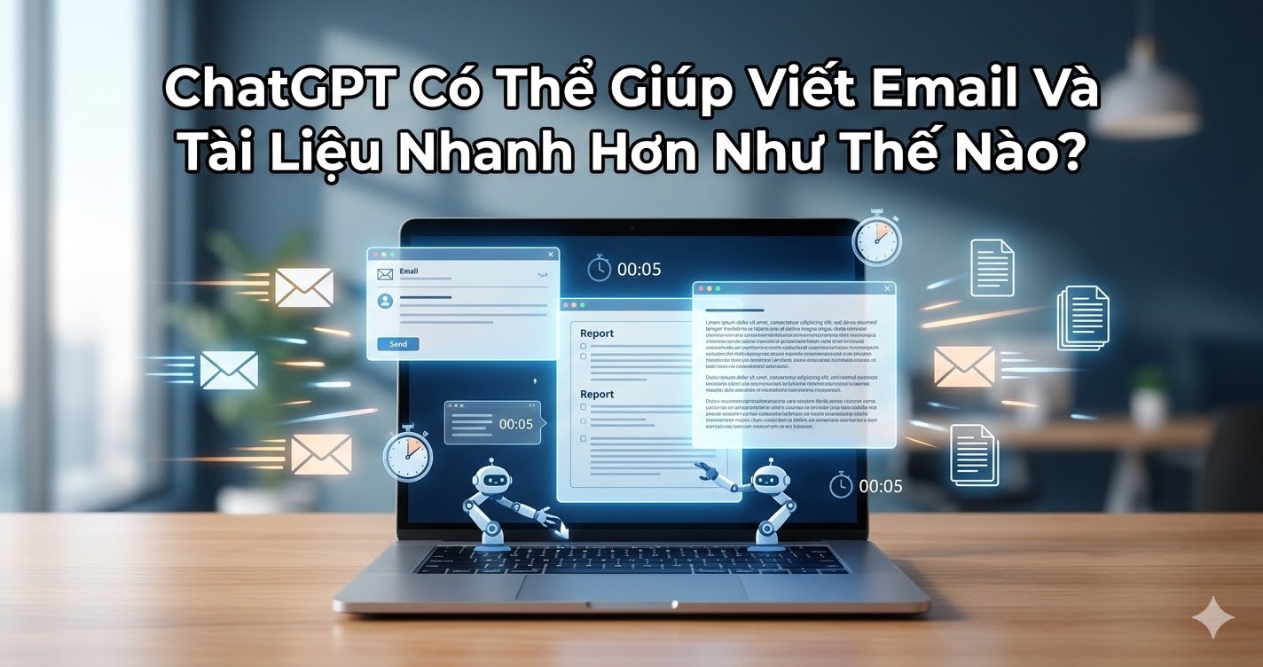 ChatGPT Có Thể Giúp Viết Email Và Tài Liệu Nhanh Hơn Như Thế Nào?